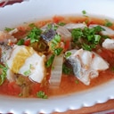 鱈と白菜のラッサムスープ